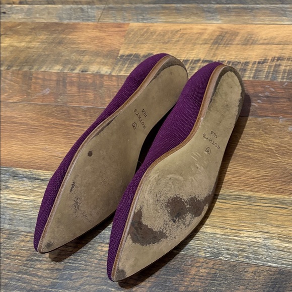 Rothy’s‎ Merino Point Flat Aubergine - Picture 2 of 2